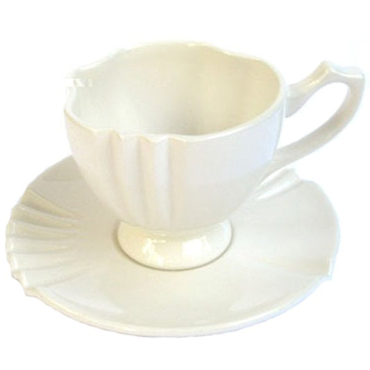 Vanilla Teacup & Saucer